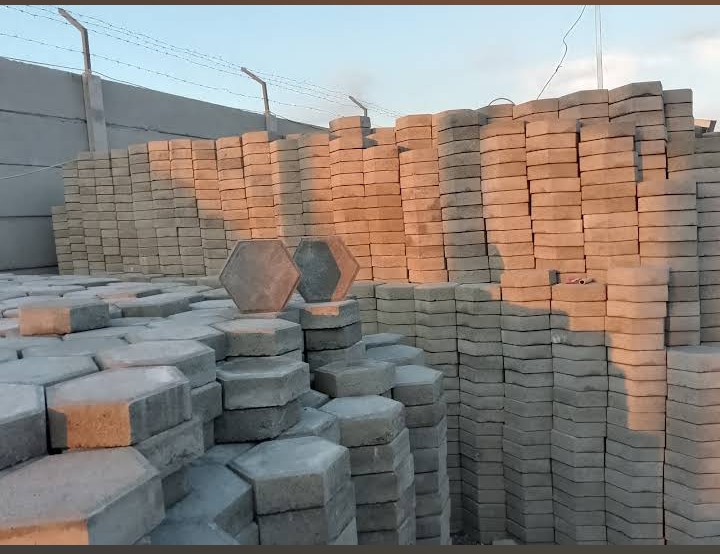 Paving Hexagonal