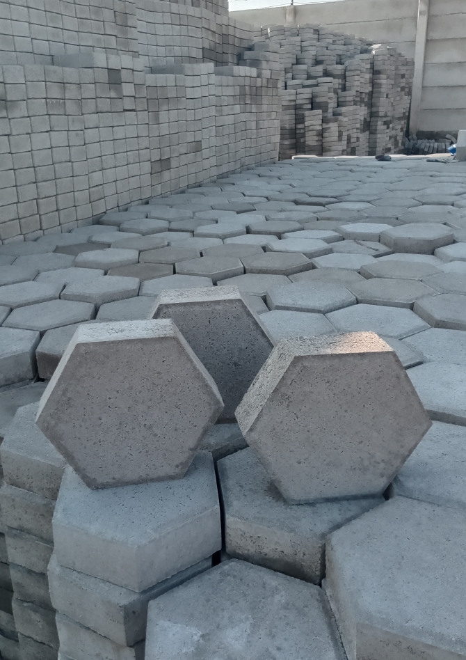 Paving Hexagonal